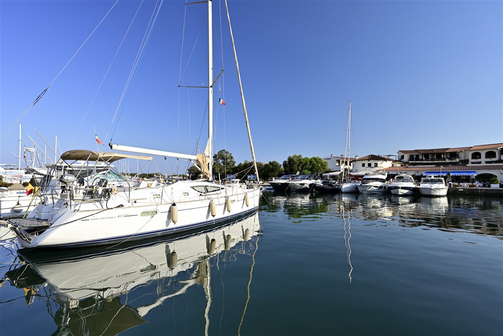 Baia del Porto - Přístav, Porto Ottiolu, Sardinie