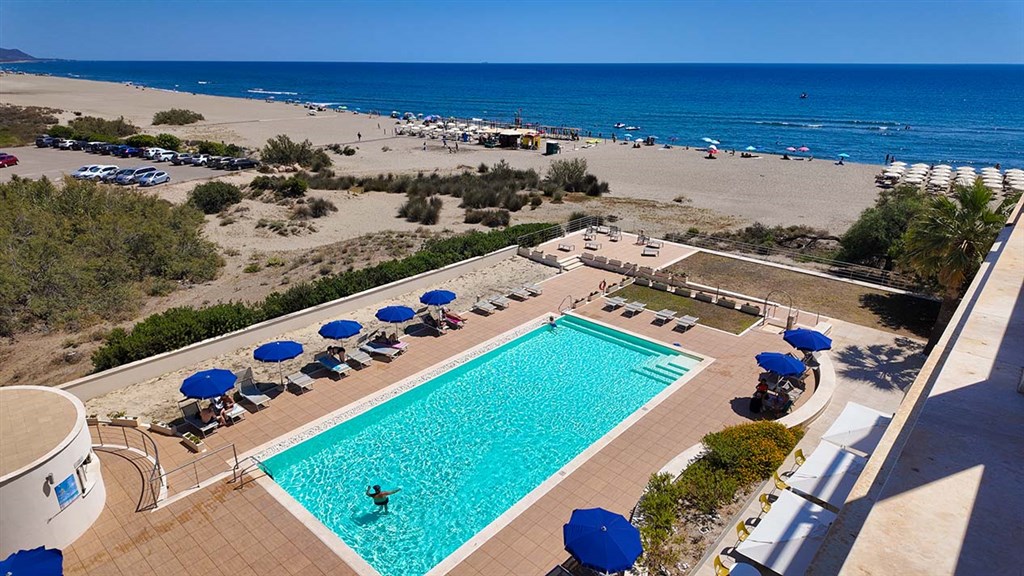 Hotel Torre Salinas - Adults Only (16+) - Hotelový bazén, Muravera, Sardinie