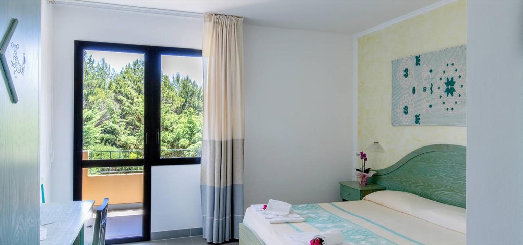Hotel Cala dei Pini - Standard dvoulůžkový, Porto Pino, Sardinie