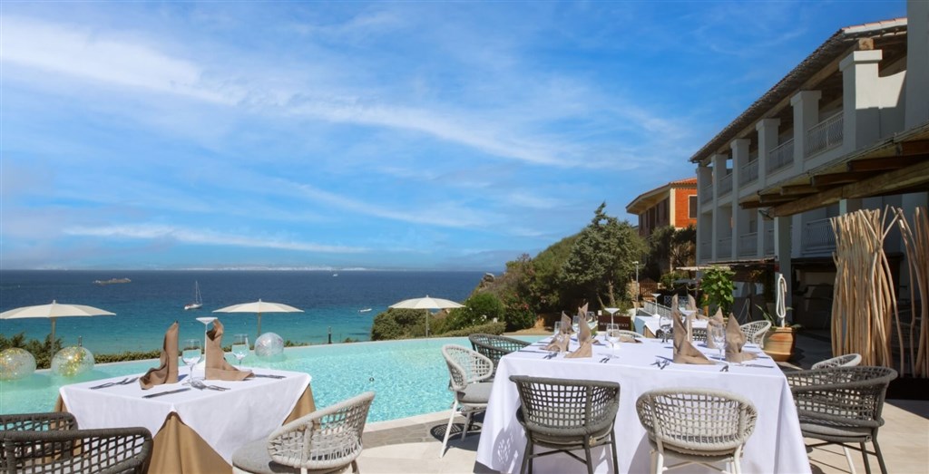 HOTEL MORESCO - Venkovní terasa, Santa Teresa di Gallura, Sardinie