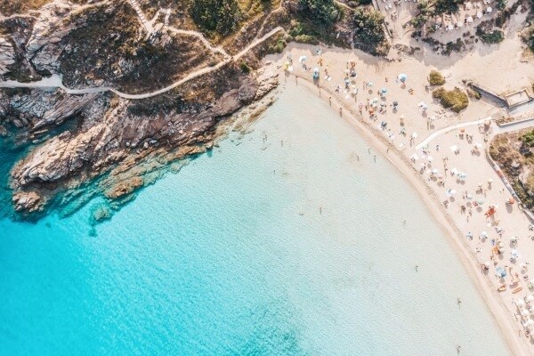 Hotel Moresco - Pláž Rena Bianca, Santa Teresa di Gallura, Sardinie