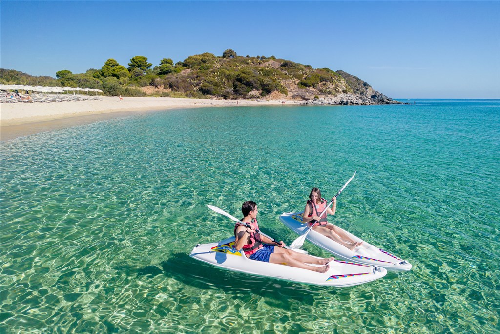 Spiagge San Pietro Resort - Kánoe, Castiadas, Sardinie