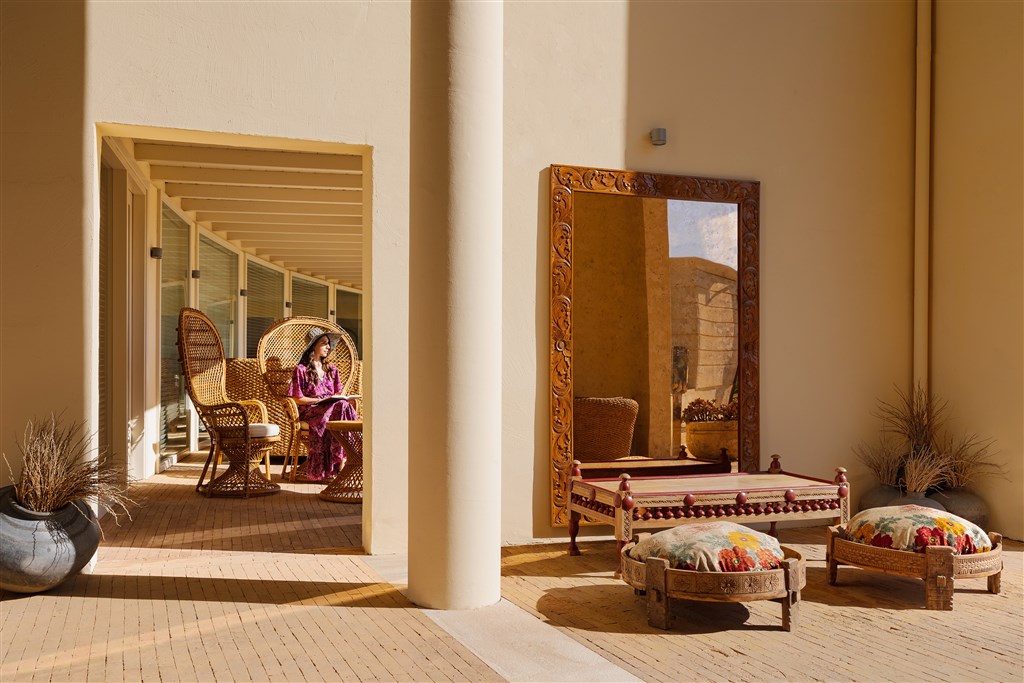 Spiagge San Pietro Resort - Knihovna u recepce, Castiadas, Sardinie