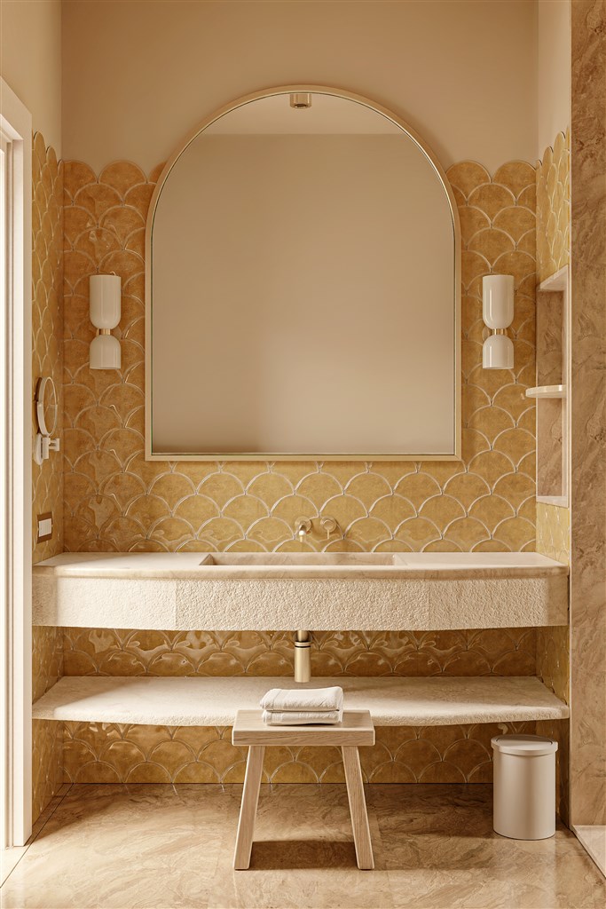 Spiagge San Pietro Resort - Koupelna pokojů Deluxe a Junior Suite, Castiadas, Sardinie