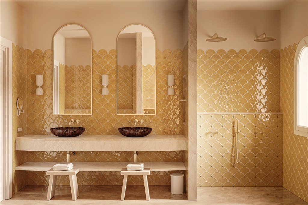 Spiagge San Pietro Resort - Koupelna pokoje Pool Grand Suite, Castiadas, Sardinie