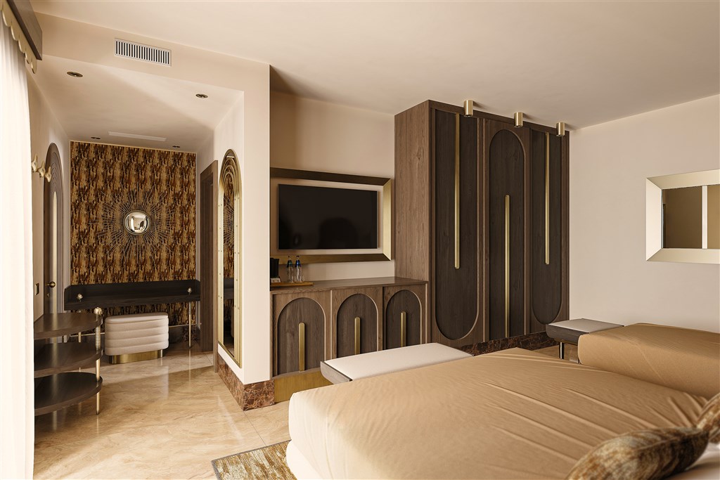 Spiagge San Pietro Resort - Třílůžkový pokoj Deluxe, Castiadas, Sardinie