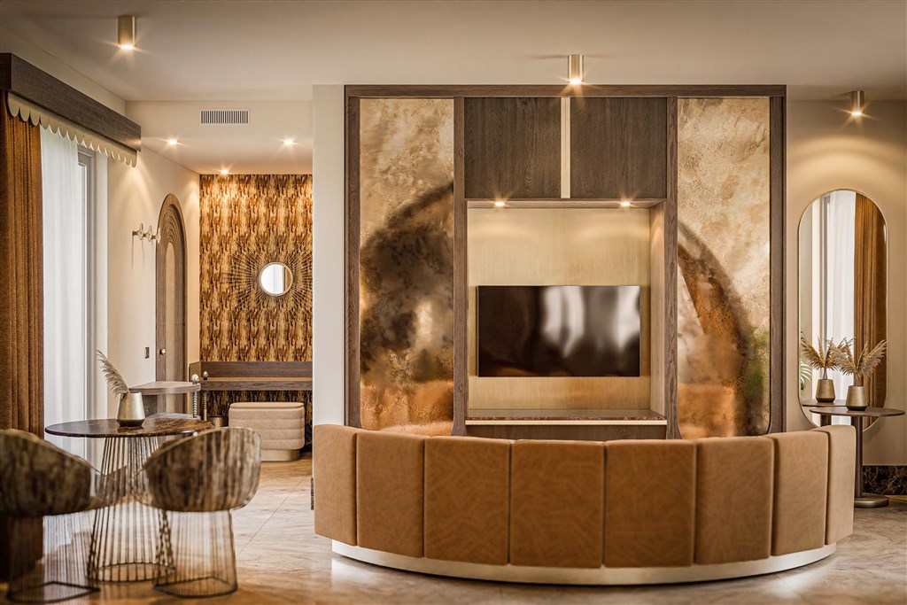 Spiagge San Pietro Resort - Pokoj Pool Grand Suite, Castiadas, Sardinie