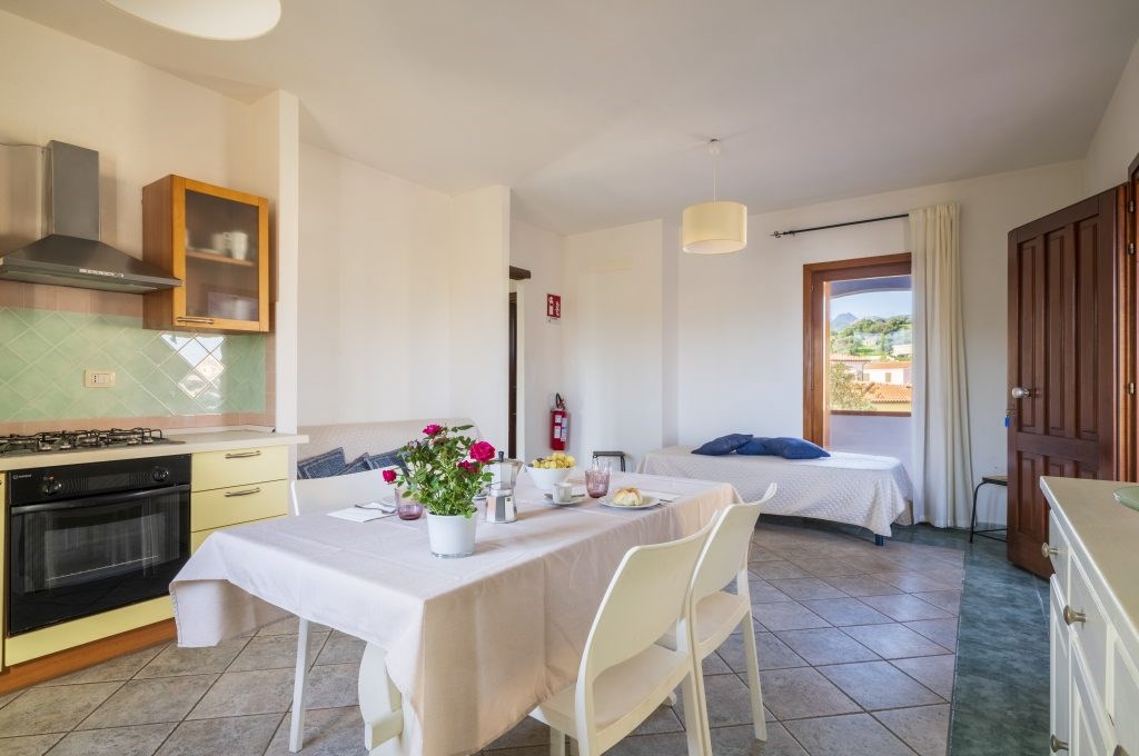 APARTMÁNY TIFFANY - Interiér jednoho z apartmánů, San Teodoro, Sardinie