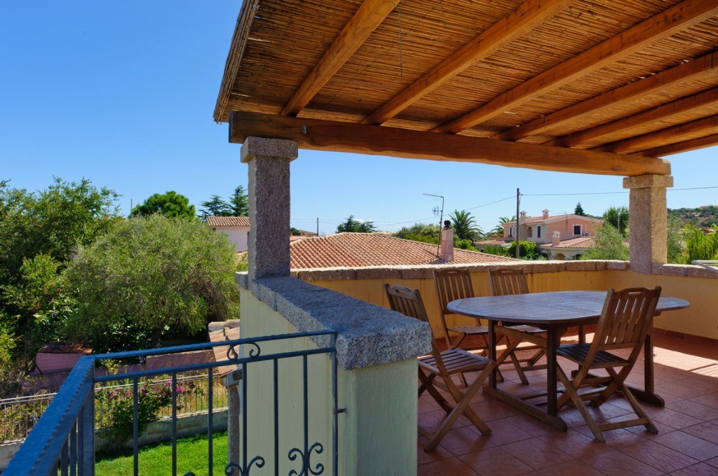 APARTMÁNY TIFFANY - Výhled z terasy jednoho z apartmánů, San Teodoro, Sardinie