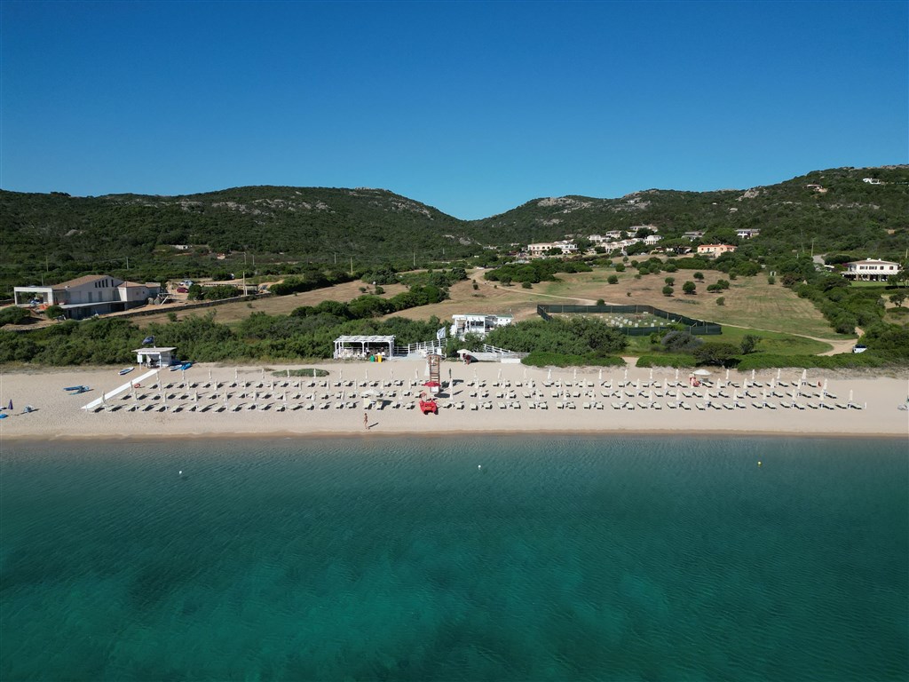 Stelle Marine Hotel & Resort - Pláž, Cannigione, Sardinie