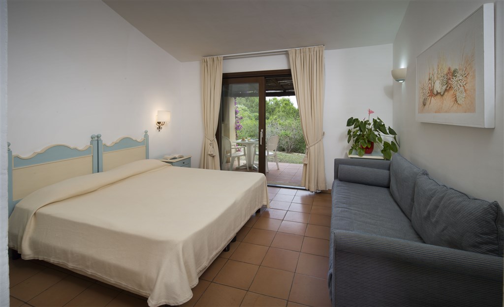 Stelle Marine Hotel & Resort - Pokoj Economy, Cannigione, Sardinie