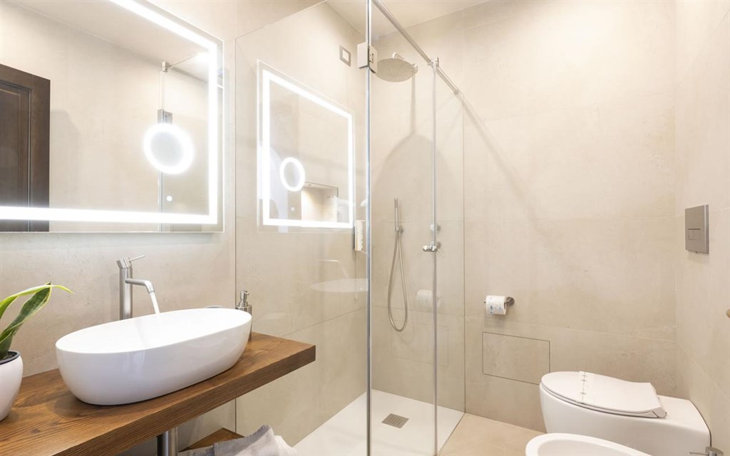 Nicoletta - Koupelna pokoj STANDARD s balkónem, Santa Maria Navarrese, Sardinie