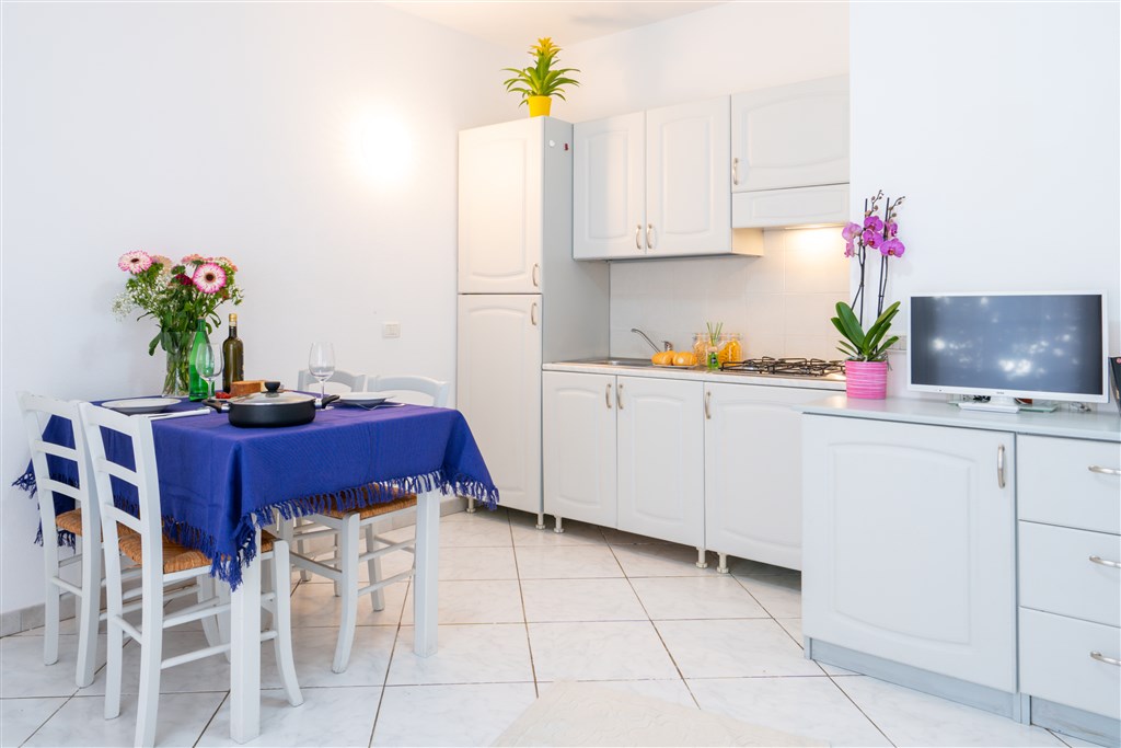 RESIDENCE IL BORGO DI BADESI - Kuchyňský kout, Badesi, Sardinie