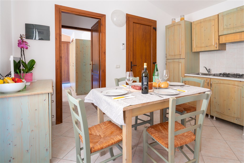 RESIDENCE IL BORGO DI BADESI - Kuchyňský kout, Badesi, Sardinie