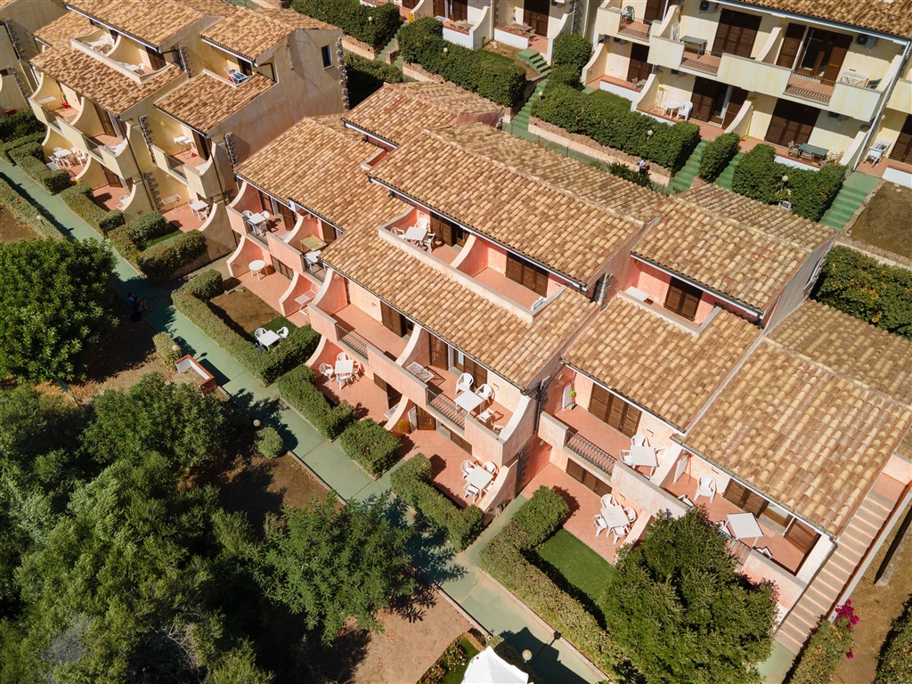 RESIDENCE IL BORGO DI BADESI - Letecký pohled na residenci, Badesi, Sardinie