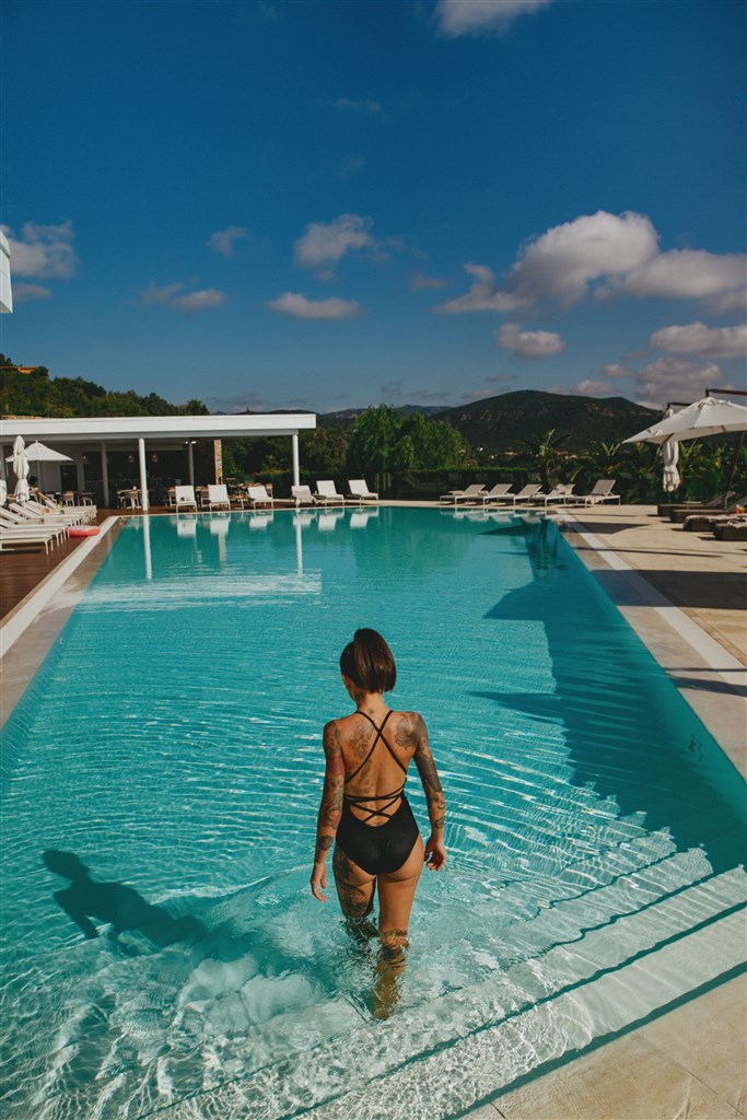 Conrad Chia Laguna Sardinia - Bazén Bioaquam, Chia, Sardinie