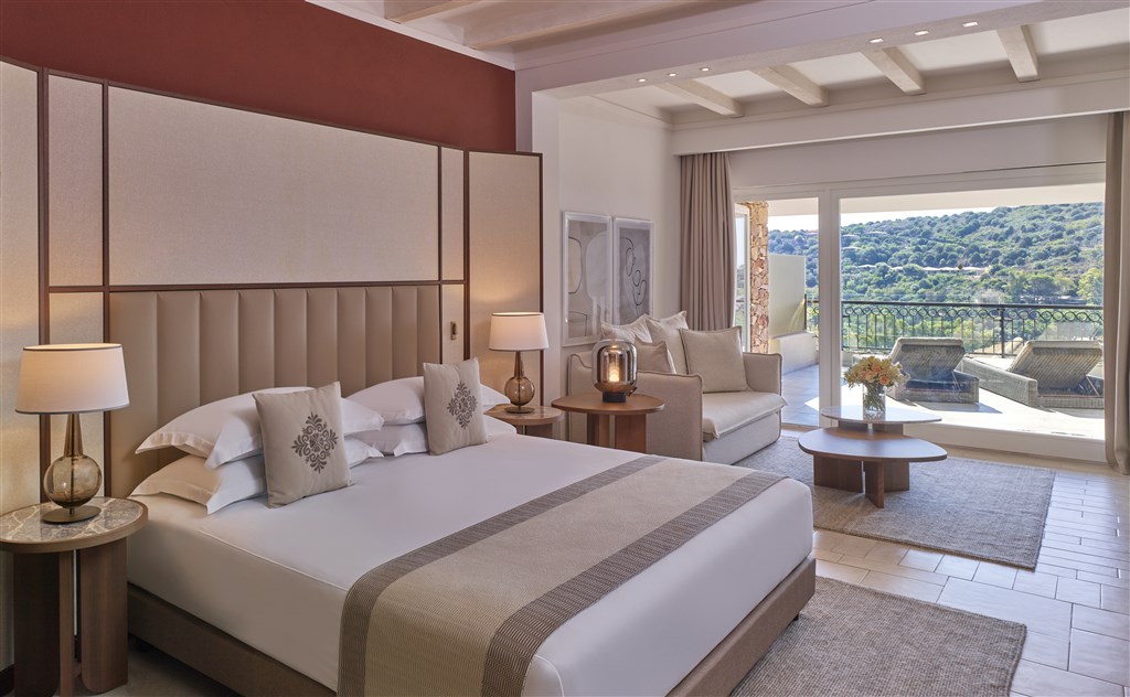 Conrad Chia Laguna Sardinia - Pokoj KING JUNIOR SUITE, Chia, Sardinie