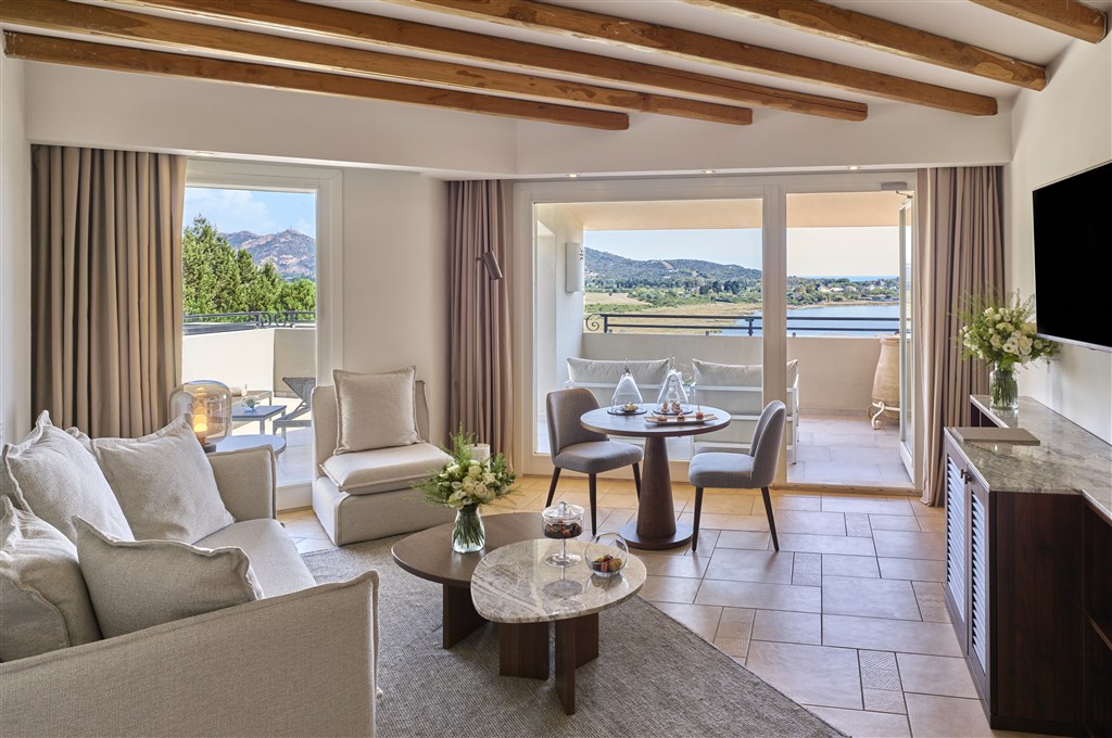 Conrad Chia Laguna Sardinia - KING SUITE s výhledem na moře, typologie na vyžádání, Chia, Sardinie