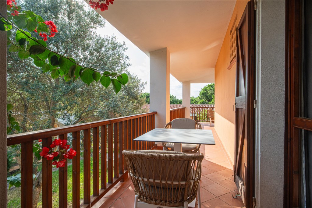 Residence Hotel Costa Serena - Balkón Suite Apartmán, Palau, Sardinie
