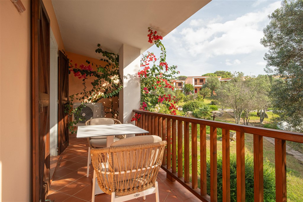 Residence Hotel Costa Serena - 1Balkón Suite Apartmán, Palau, Sardinie