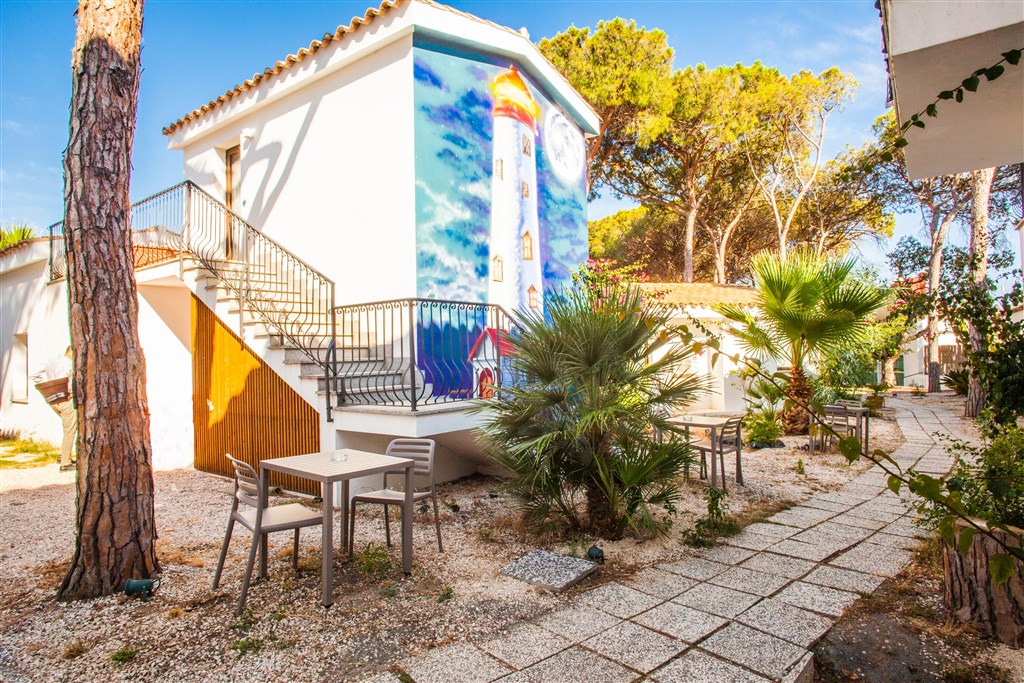 New Barcavela - Exteriér budov s pokoji, Santa Margherita di Pula, Sardinie