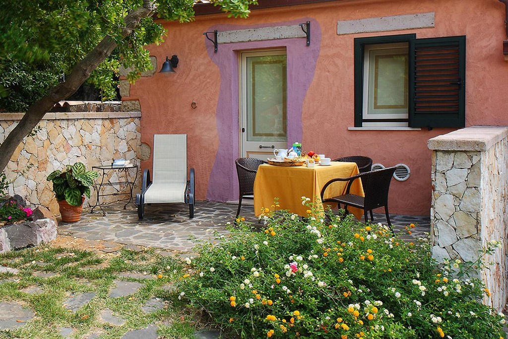 Hotel Villa Asfodeli - Pokoj GARDEN, Tresnuraghes, Sardinie