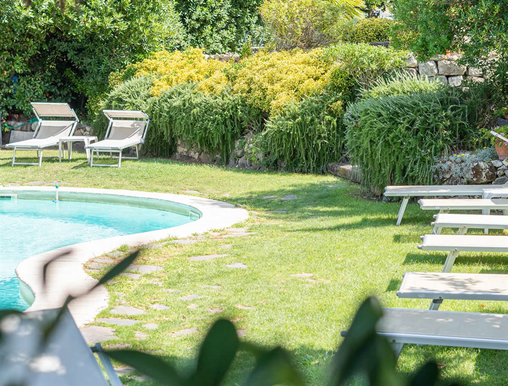 Hotel Villa Asfodeli - Hotelový bazén, Tresnuraghes, Sardinie