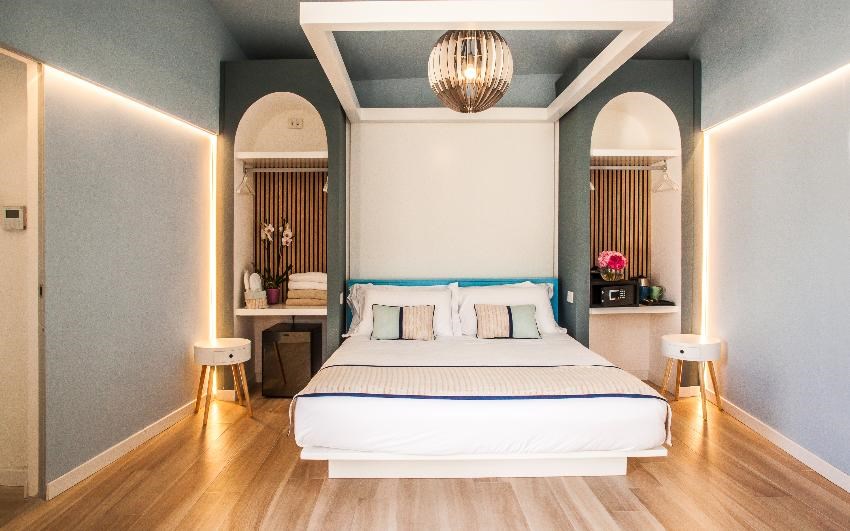 New Barcavela - Pokoj JUNIOR SUITE s výhledem na moře, Santa Margherita di Pula, Sardinie