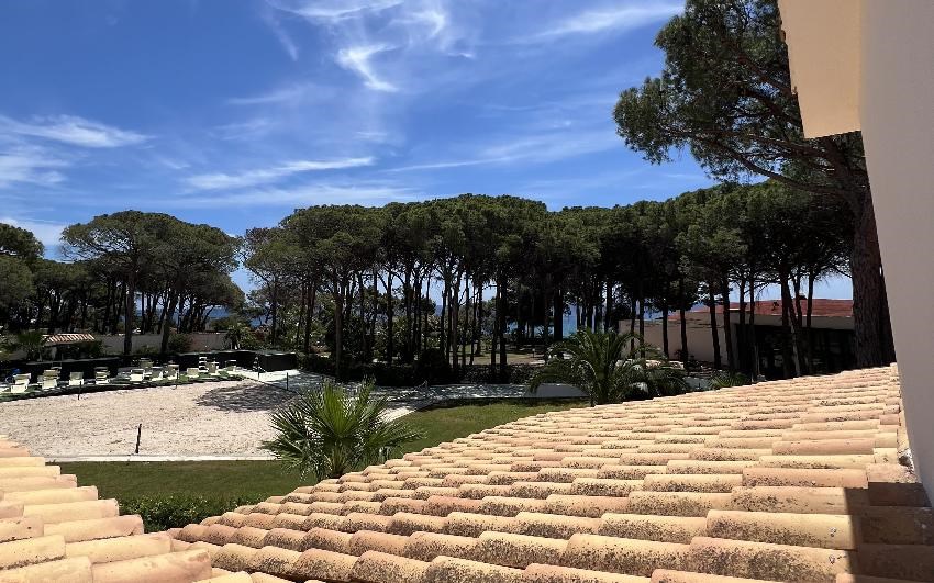 New Barcavela - Výhled z pokoje CLASSIC s výhledem na moře, Santa Margherita di Pula, Sardinie