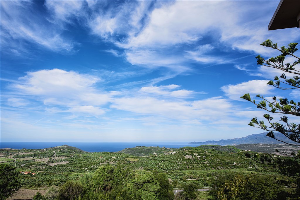 Hotel Villa Asfodeli - Panoramatický výhled od hotelu, Tresnuraghes, Sardinie