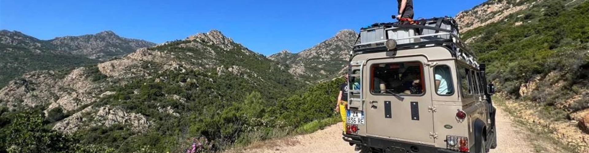 Monte Nieddu a vodopády Rio Pitrisconi terénním vozem