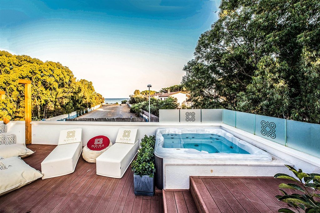 NoHa Lifestyle Hotel (14+) - Terasa pokoje GRAND SUITE, Pula, Sardinie