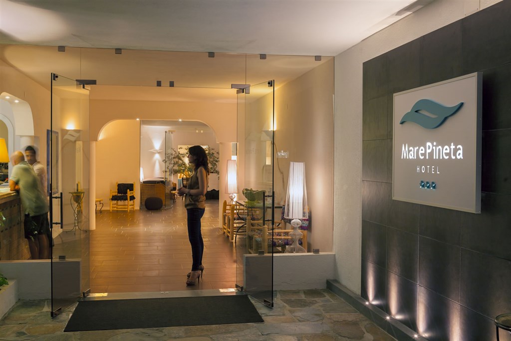 Hotel Mare Pineta - Adults only - Recepce, Santa Margherita di Pula, Sardinie