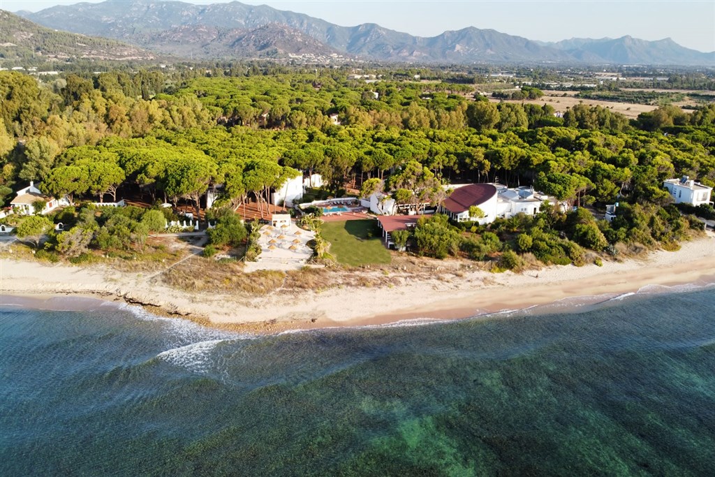 Hotel Mare Pineta - Adults only - Letecký pohled na hotel, Santa Margherita di Pula, Sardinie