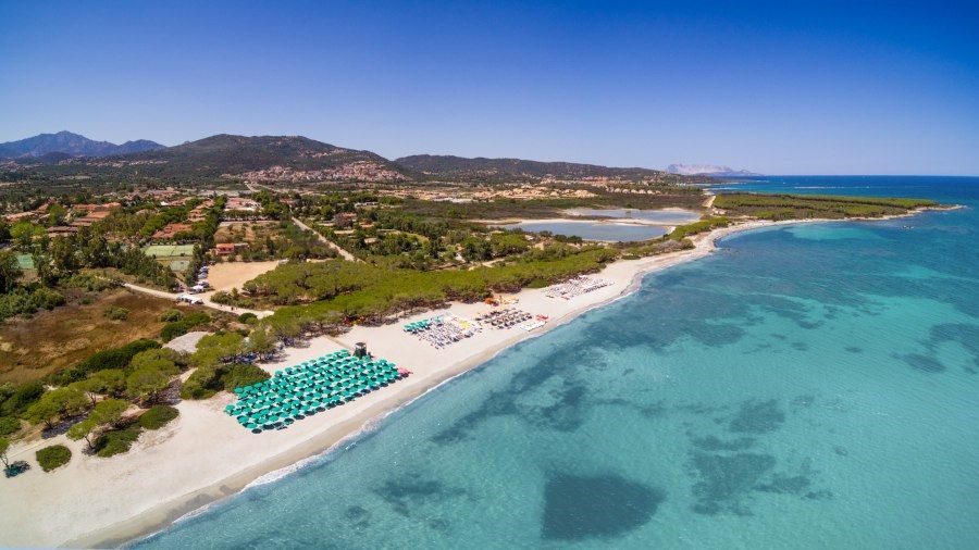 Nicolaus Club Li Cucutti - Hotelová pláž, Budoni, Sardinie