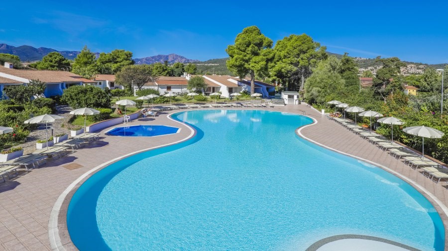 Nicolaus Club Li Cucutti - Bazén, Budoni, Sardinie