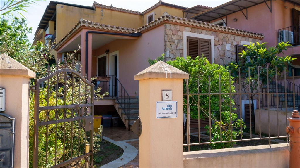 VILLA SAMUELE - Pohled zvenku, Arbatax, Sardinie