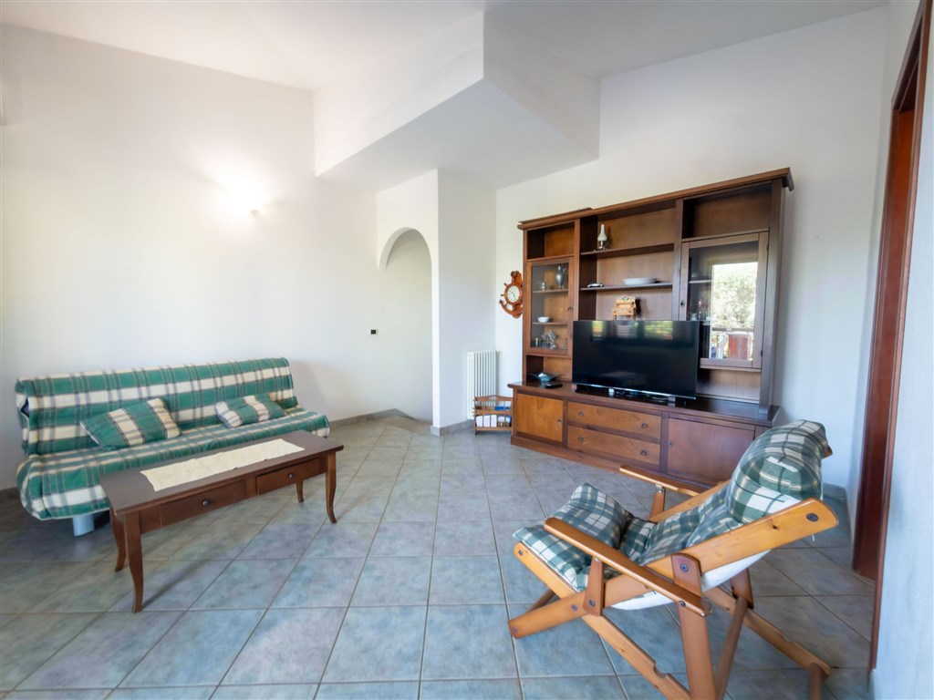 VILLA SAMUELE - Obývací pokoj s rozkládací pohovkou, Arbatax, Sardinie