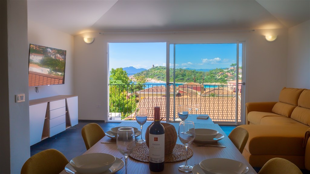 VILLA MANZONI - Panoramatický výhled, Arbatax, Sardinie