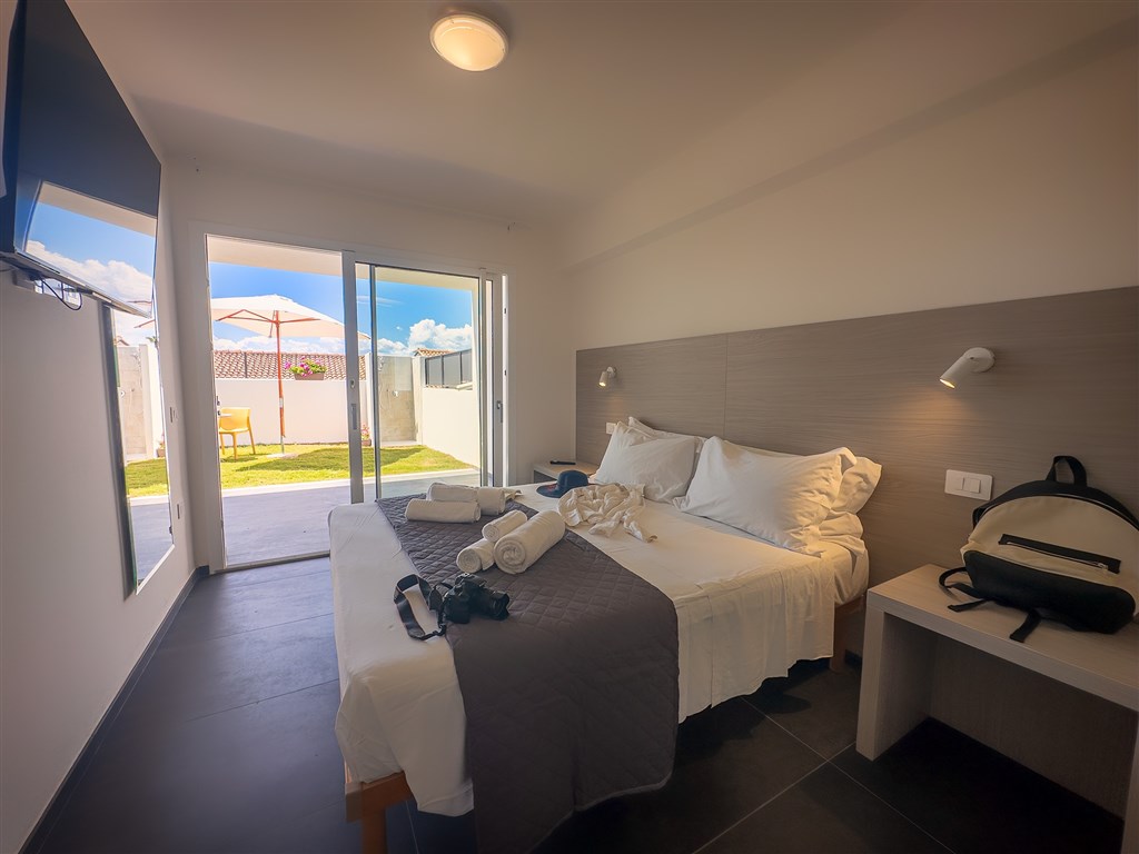 VILLA MANZONI - Ložnice s manželským lůžkem, Arbatax, Sardinie