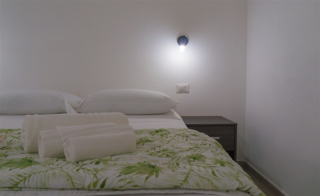 Villa Nova - Ložnice s manželským lůžkem, Arbatax, Sardinie