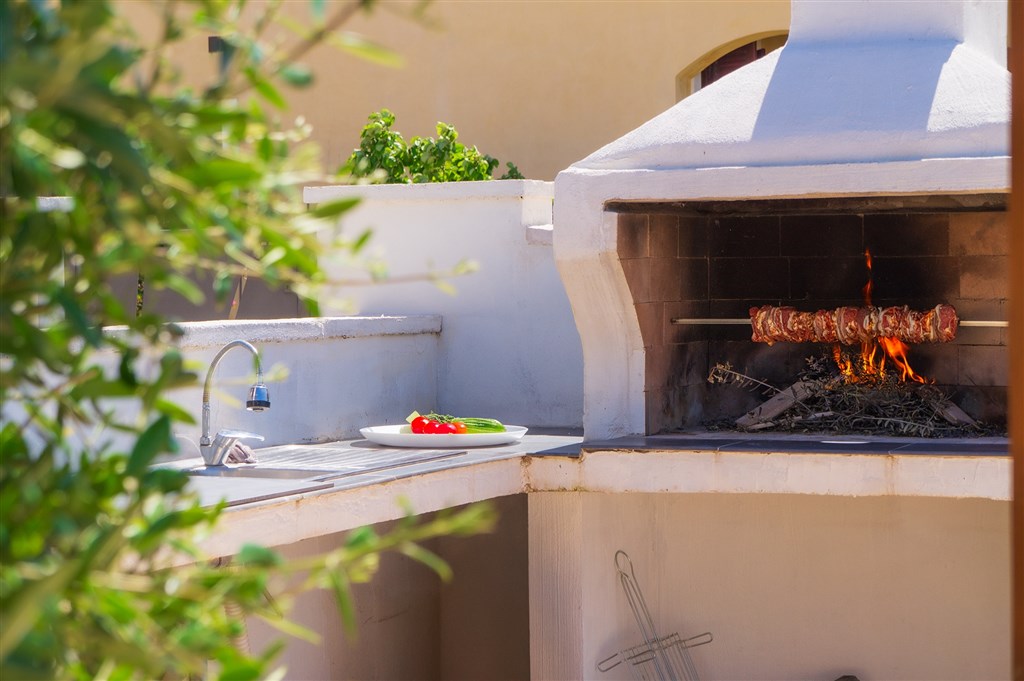 Villa Nova - Krb na terase, Arbatax, Sardinie