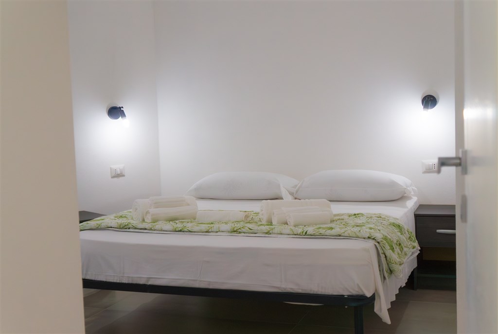 Villa Nova - Ložnice s manželským lůžkem, Arbatax, Sardinie