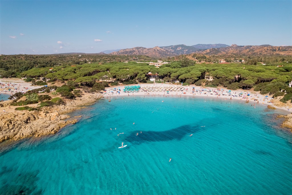 Valtur Sardegna Tirreno Resort - Letecký pohled, Cala Liberotto, Orosei, Sardinie