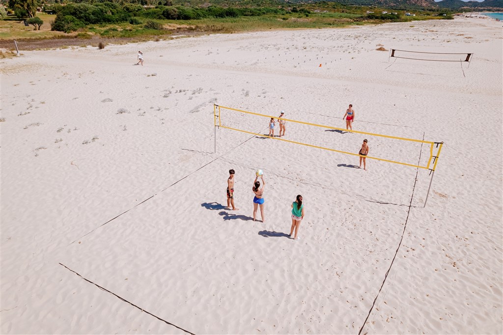 Valtur Sardegna Eos Costa Rei - Sportovní aktivity na pláží, Piscina Rei, Sardinie