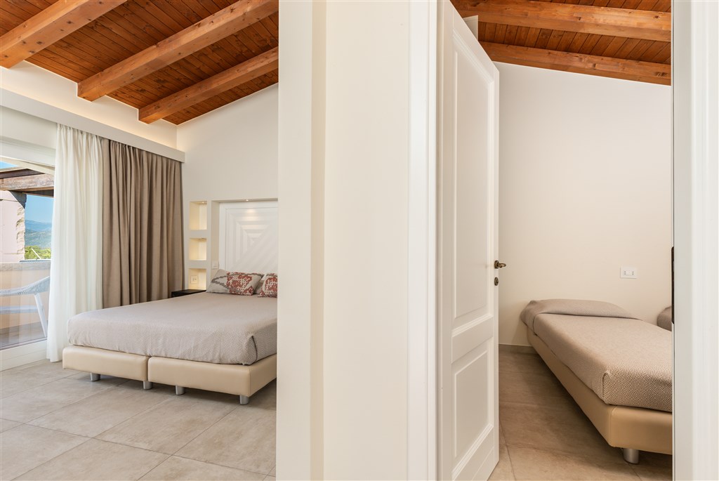 Hotel Club Saraceno - FAMILY s částečným výhledem na moře, Arbatax, Sardinie