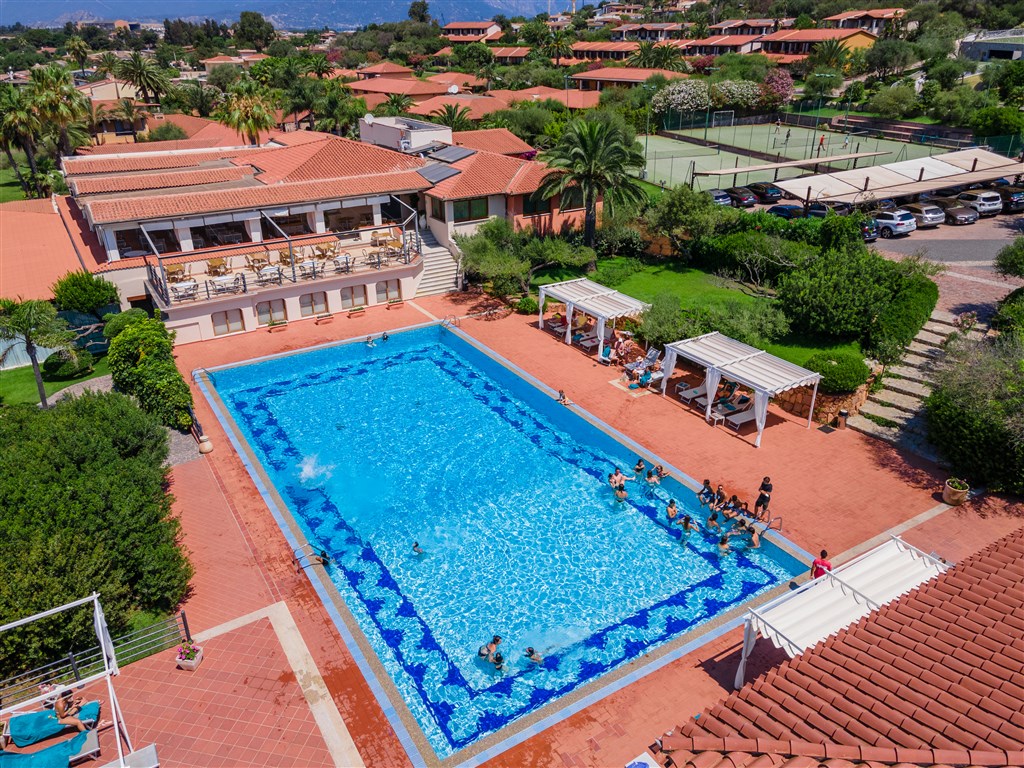 Hotel Club Saraceno - Plavecký bazén, Arbatax, Sardinie