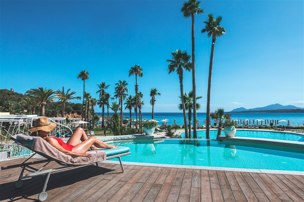 Hotel Club Saraceno - Tropický bazén, Arbatax, Sardinie