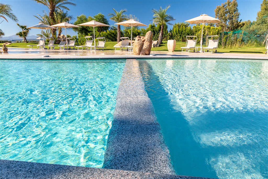 Hotel Club Saraceno - Tropický bazén, Arbatax, Sardinie