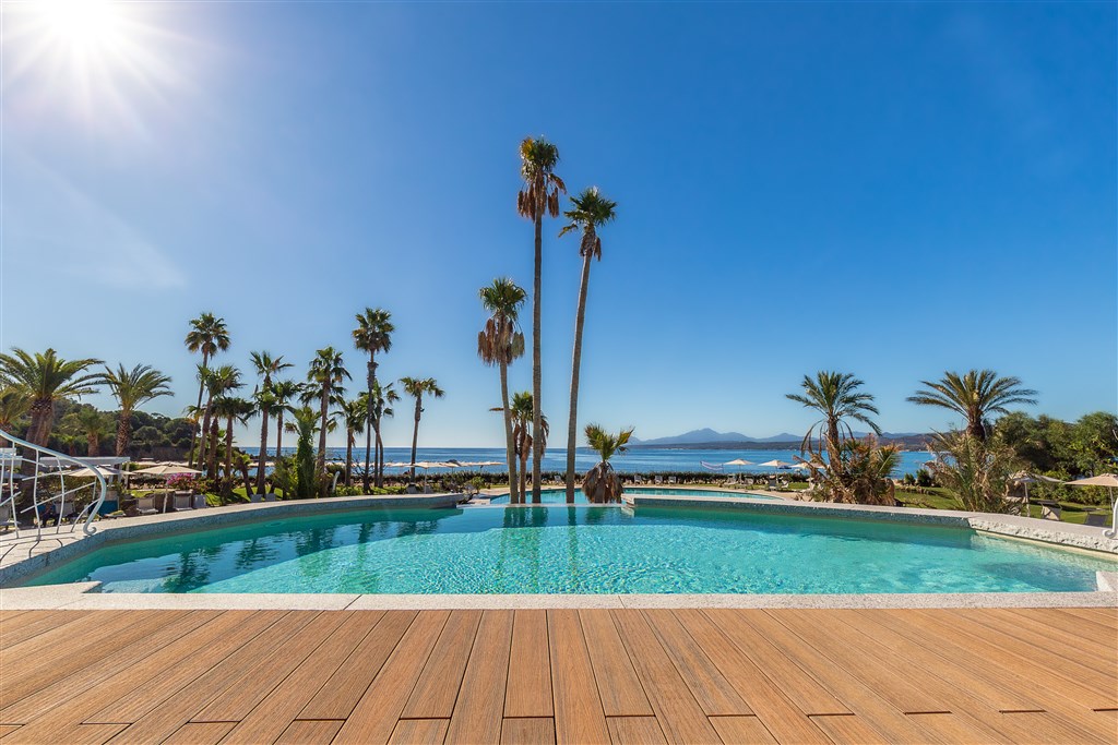 Hotel Club Saraceno - Tropický bazén, Arbatax, Sardinie
